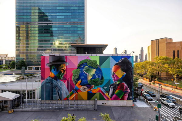 Eduardo Kobra 'finaliza' mural no Minhocão - ABC Agora